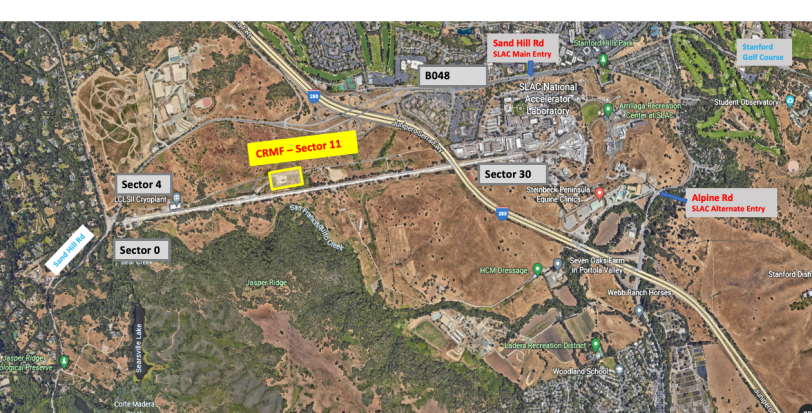 SLAC CRMF Project Construction Site Plan