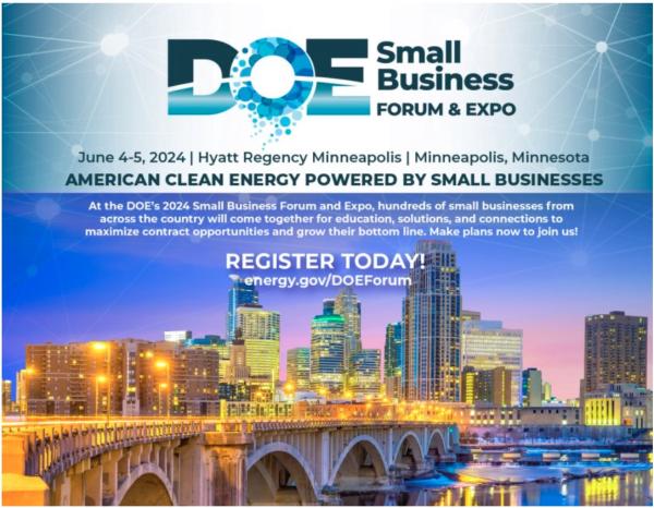 2024 DOE Small Business Forum and Expo