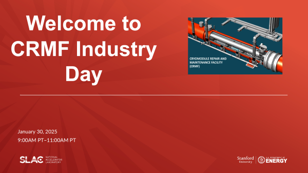 CRMF Industry Day Presentations