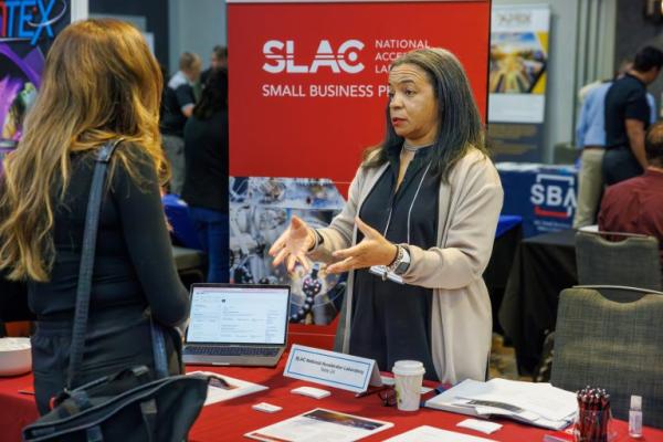 Nicole Colley at Sandia Small Business Forum 2024